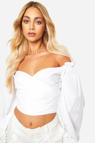 Crop top - Blanc