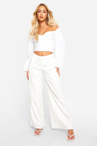 Crop top - Blanc