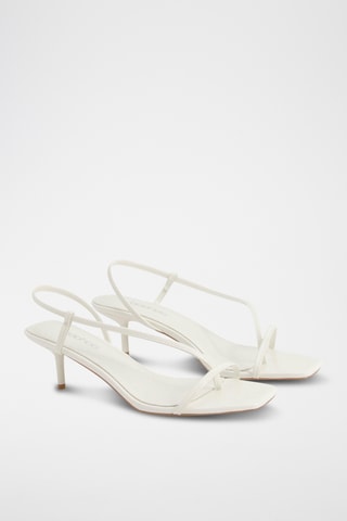 Sandales à talons - Blanc