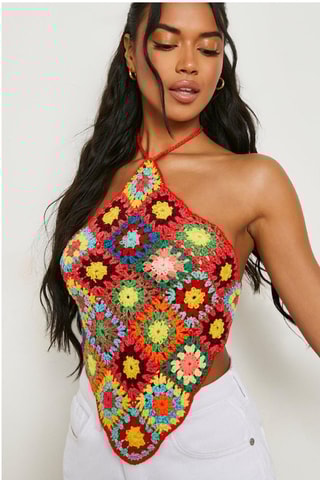 Crop top - Rouge