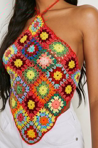 Crop top - Rouge