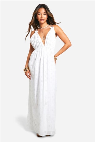 Robe longue - Blanc