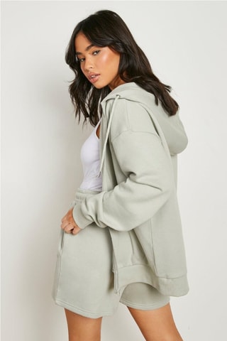 Sweat et short - Vert sauge