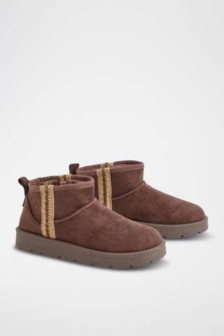 Bottines fourrées - Marron