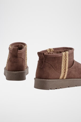 Bottines fourrées - Marron