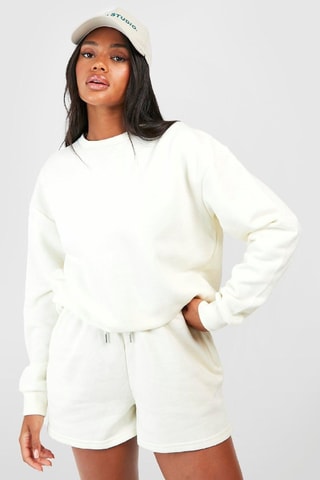 Sweat et short - Écru