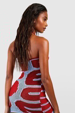 Robe de plage - Marron