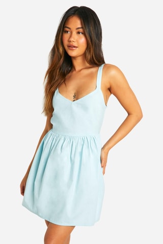 Robe patineuse - Bleu clair