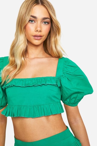 Crop top - Vert