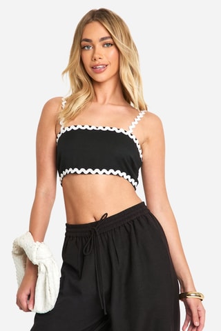 Crop top - Noir