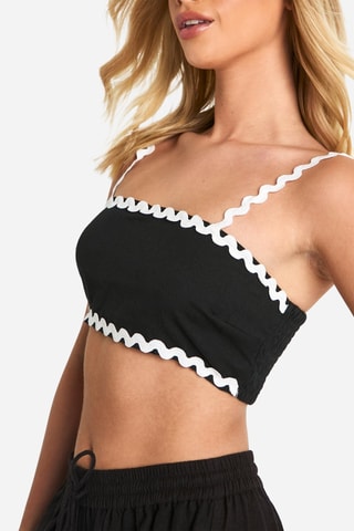 Crop top - Noir