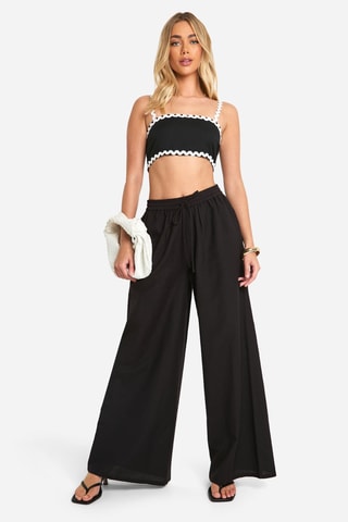 Crop top - Noir