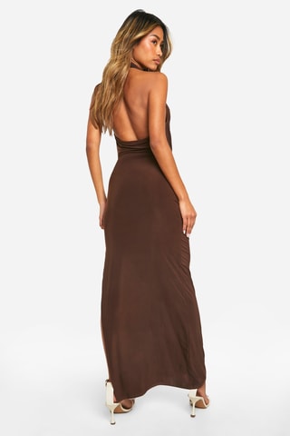 Robe longue - Marron