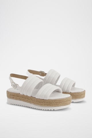 Sandales plateformes - Blanc