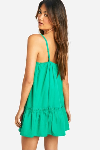Robe taille basse - Vert