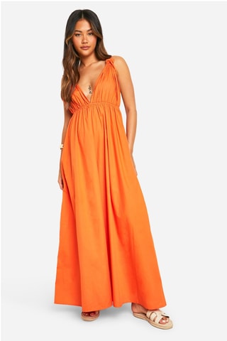 Robe longue - Orange