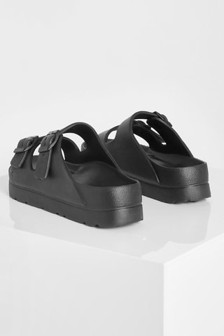 Mules plateformes - Noir