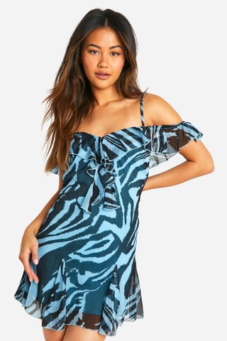 Robe droite - Turquoise