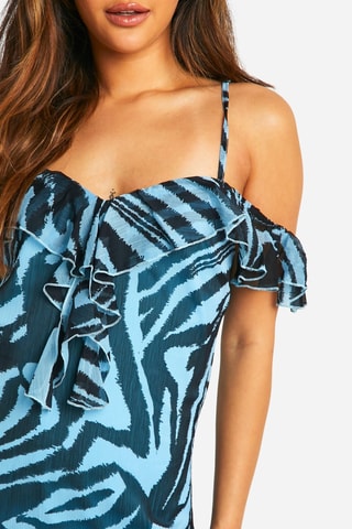 Robe droite - Turquoise