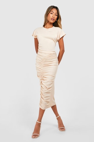 Robe longue - Beige
