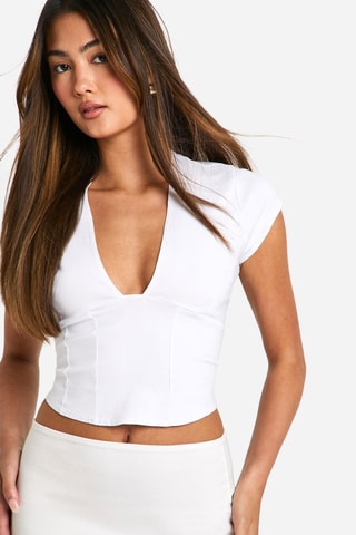 Crop top - Blanc