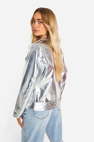 Veste oversize - Argenté