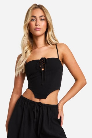 Crop top - Noir