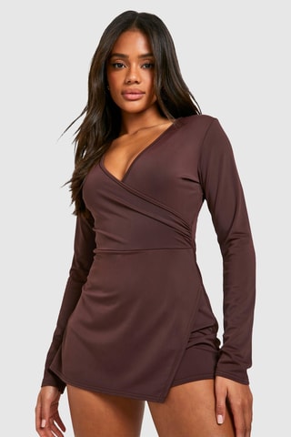 Combishort - Marron