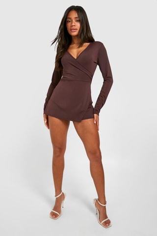 Combishort - Marron