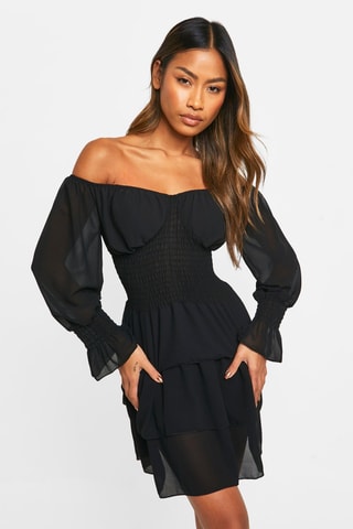 Robe patineuse - Noir