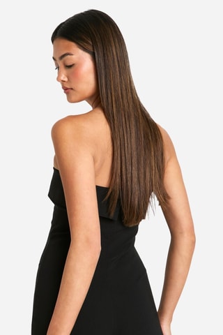 Combishort bustier - Noir