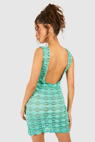 Robe droite - Vert