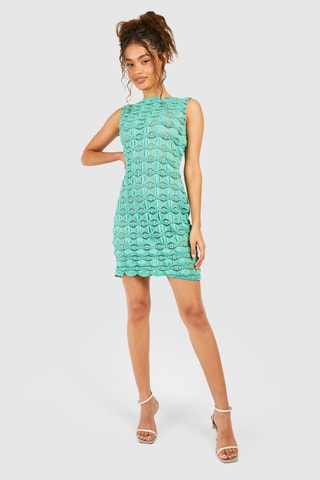Robe droite - Vert