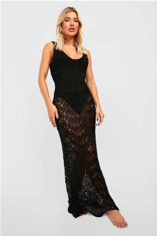 Robe de plage - Noir