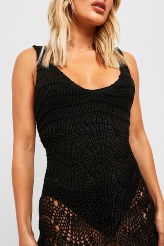 Robe de plage - Noir