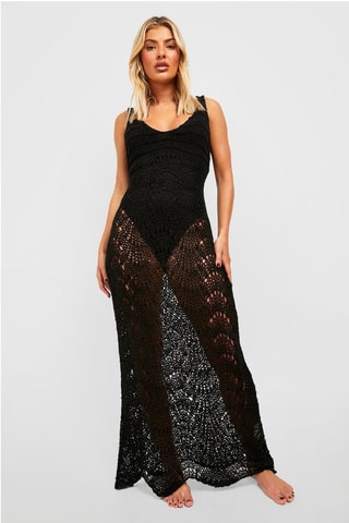 Robe de plage - Noir