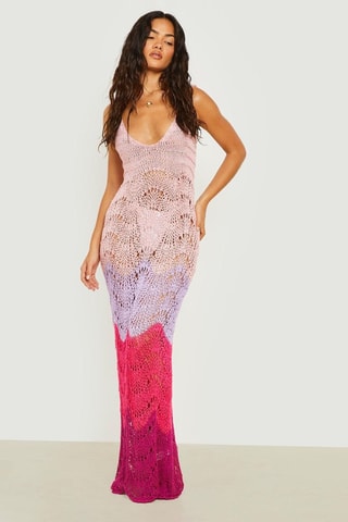 Robe de plage - Rose