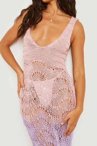 Robe de plage - Rose