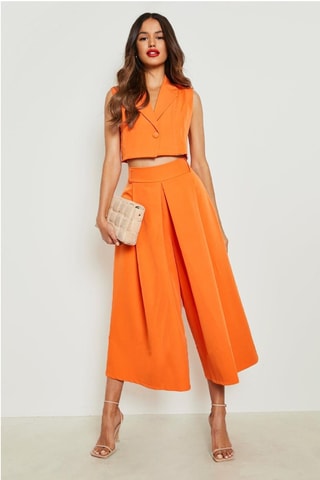 Gilet de costume - Orange