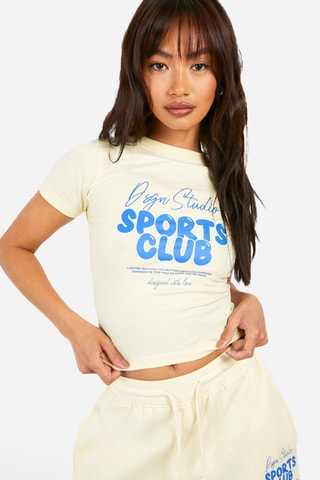 T-shirt - Jaune pâle