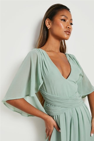 Robe longue - Vert
