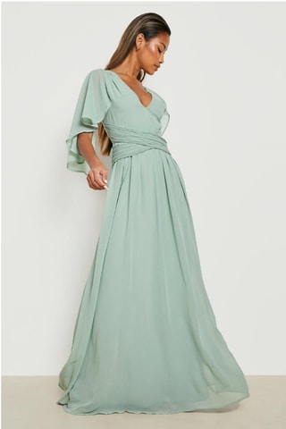 Robe longue - Vert