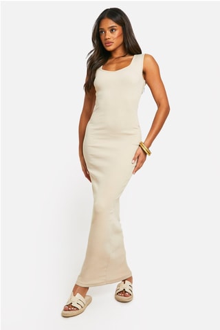Robe longue - Beige