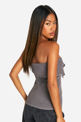 Top bustier - Taupe