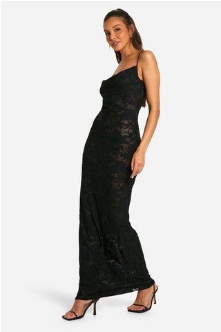 Robe longue - Noir