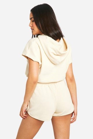Sweat et short - Beige