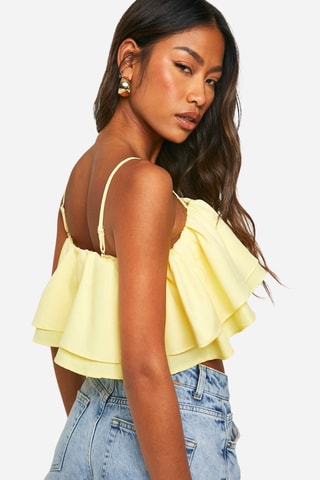 Crop top - Vert citron