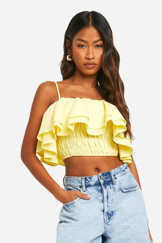 Crop top - Vert citron