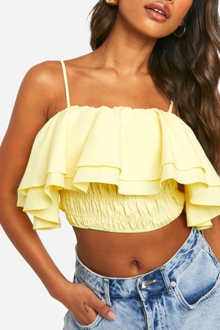 Crop top - Vert citron