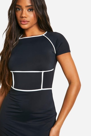 Robe fourreau - Noir